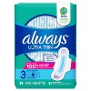 Always Ultra Thin Pads Extra Super Long Absorbency Unscented with Wings - Size 3 - image 2 of 4