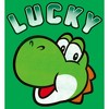 Juniors Womens Nintendo Super Mario St. Patrick's Day Lucky Yoshi T-Shirt - 2 of 4
