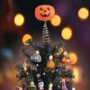 Old World Christmas 5.25 In Mini Pumpkin Head Tree Topper Jack-O-Lantern Halloween Tree Toppers - 3 of 3