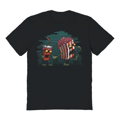 Rerun Island Men's Horror Movie Essentials Halloween Short Sleeve Graphic Cotton T-Shirt