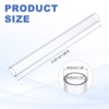 Unique Bargains High Impact Rigid Clear Pipe 1 Pc - 2 of 4