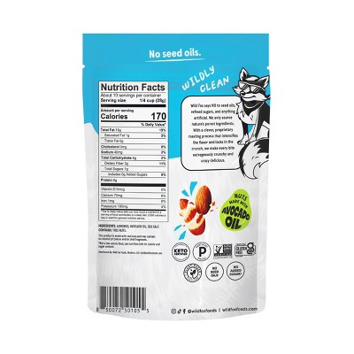 Wild Fox Roasted Lightly Salted Almonds - 10oz