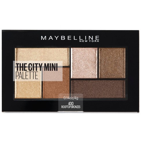 Eyeshadow Rooftop - Bronzes 410 Target Mini 0.14oz City - : Maybelline Palette