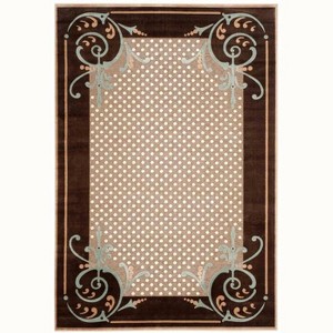 Martha Stewart Scrollwork - MSR4446 - Indoor Power Loomed Rugs - 1 of 4
