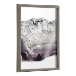 Kate and Laurel Blake Back In Time Framed Printed Glass by Emiko and Mark Franzen of F2Images, 18x24, Gray - 1 of 4