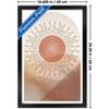Trends International Reinders: Abstract - Abstract Sun Framed Wall Poster Prints - 3 of 4