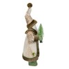 Kurt Adler Kurt Adler 18-Inch Sage and Neutral Santa Table Piece - 2 of 4