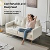 Karl Home |53.5 inch Square Arms Loveseat Sofa - 3 of 4