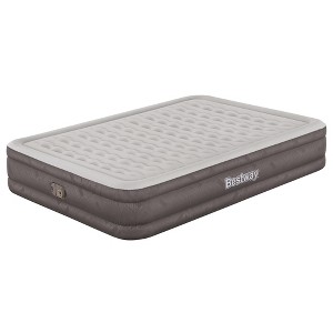 Bestway Tough Guard 14" Queen Air Mattress – Built-In A/C Pump, Luxe Surface - 1 of 4