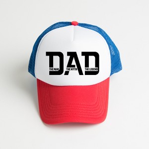 Simply Sage Market Dad The Legend Adult Foam Trucker Hat - 1 of 1
