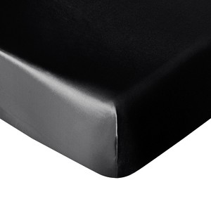 Silk Satin Fitted Crib Sheet, Super Soft Toddler Fitted Sheets for Standard Crib and Toddler Mattresses, 28x52 Inches - NTBAY - 1 of 4