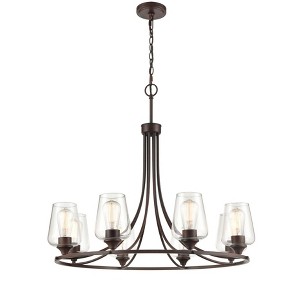 Millennium Lighting Ashford 8 - Light Chandelier in  Rubbed Bronze - 1 of 4