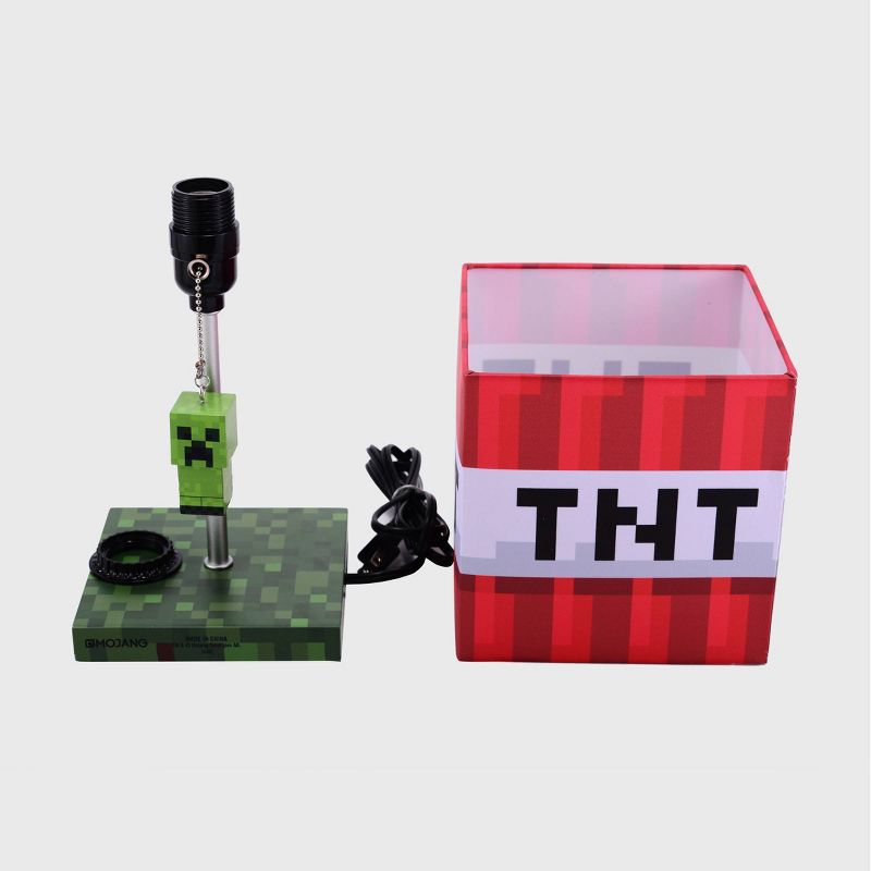 Minecraft TNT Table Lamp (Includes LED Light Bulb), 4 of 9