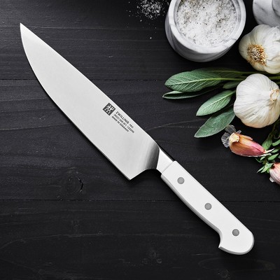 ZWILLING Pro Le Blanc 8-inch White Steel Chef's Knife