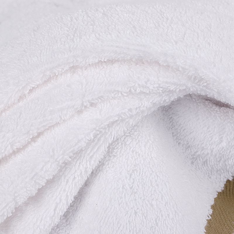 PiccoCasa 750 GSM Hand Towels Cotton Face Towels Highly Absorbent 16"x30" 2Pcs, 5 of 7