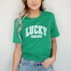 Simply Sage Market Women's Lucky Vibes Distressed St. Patrick's Day Short Sleeve Graphic Tee - 2 of 3