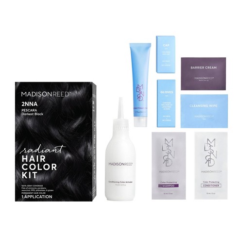 Blackest Black Madison Reed At-Home Hair Color Kit- 2NNA Pescara Black