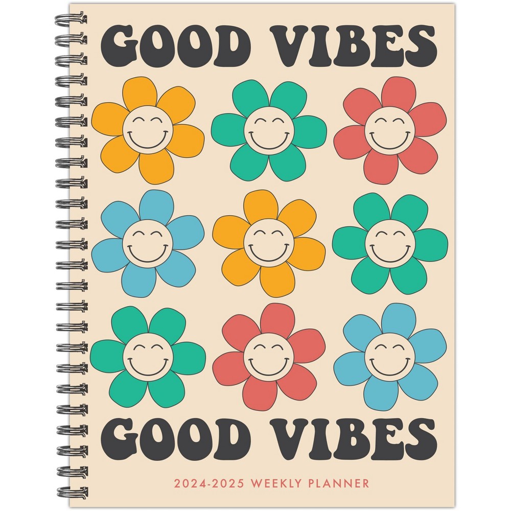 Photos - Planner Willow Creek Press Good Vibes Academic July  - June 2025 6.5"x8.5" Sof 2024