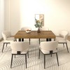 63"-78" Rectangular Extendable Dining Table for 8, Modern Kitchen Table or Meeting Table for Living Room,Dining Room,or Home Office-The Pop Home - 2 of 4