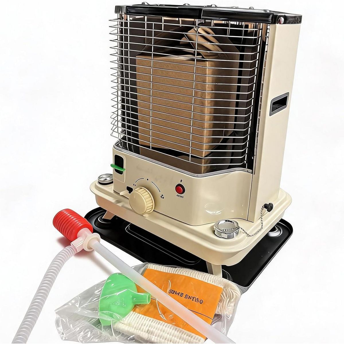 Garvee 9800 BTU Portable Kerosene Heater No-Electric, Indoor Outdoor Heater for Home/Office, Ice Fishing, Black - thumbnail 3
