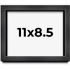PosterPalooza | Photo Size Shadow Box 1" Depth Grey Picture Frame - UV Acrylic, Backing, Hanging Hardware - 2 of 4