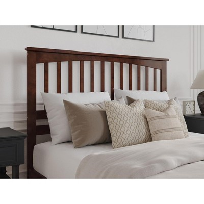AFI Furnishings Mission Queen Headboard with Turbo Charger in Walnut