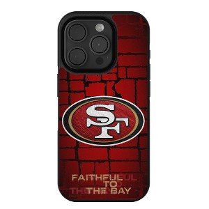 NFL NFC Teams Brick Wall Bump Cell Phone Case for Apple iPhone - 1 of 4