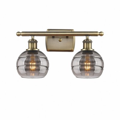 Rochester - 2 Light Bath Vanity In Industrial Style-8.88 Inches Tall and 15.88 Inches Wide