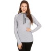 Minus33 Merino Wool Micro Weight - Women's Wool 1/4 Zip Sun Hoodie Woolverino - 4 of 4