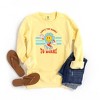 Simply Sage Market Women's  Garment Dyed Graphic Sweatshirt Life's Too Short - 2 of 2