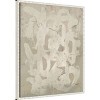 Amanti Art Impasto Artifact II by June Erica Vess Framed Canvas Wall Art Print - 2 of 4