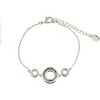 Pavilion Gift Company - Bermuda Blue Cosmic - Rhodium Austrian Element Bracelet - Bracelets - 4 of 4