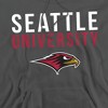 Seattle University Official Stacked Adult Pull-Over Hoodie - 2 of 4
