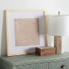 Stenquist - 18" X 18" - Gold/Beige - Framed Textile Wall Art - WLA1011 - Safavieh - 2 of 4