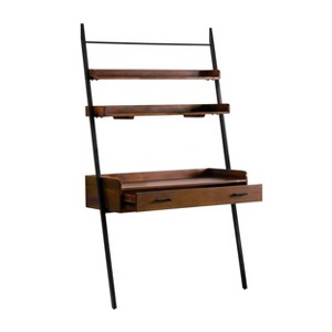MH London Champier 42.5" Solid Wood and Metal Base Ladder Desk - 1 of 4