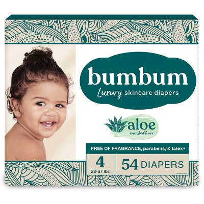bumbum Luxury Skincare Disposable Diapers - (Select Size and Count)
