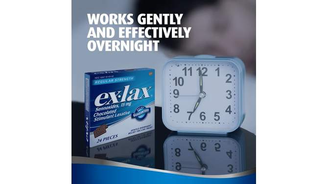 ex-lax Regular Strength Stimulant Laxative Chocolated Pc - 48ct, 2 of 7, play video
