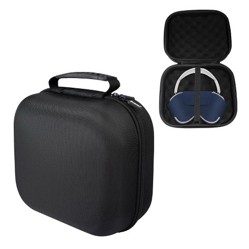 Smart Case for Apple AirPods Max Supports Sleep Mode, Hard Organizer  Portable Carry Travel Cover Storage Bag (Black)