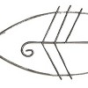 Set of 6 Metal Fish Wall Art, Industrial Style Decor - Olivia & May: For Home or Garden Use - 3 of 4