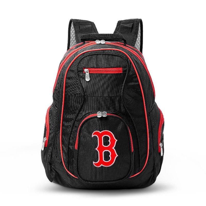 MLB Boston Red Sox Colored Trim 19&#34; Laptop Backpack, 1 of 5