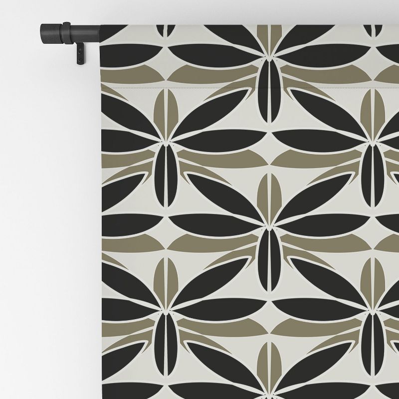 Mirimo Bali Elegant Set of 2 Panel Blackout Window Curtain - Deny Designs, 4 of 5
