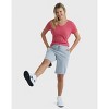 Hanes Women's French Terry Bermuda Shorts, 11" - 4 of 4