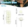 Unique Bargains Durable Flowers Bulk Stem Foam with Gauze for Wedding Bouque Boutonnieres 144 Pcs - 2 of 4