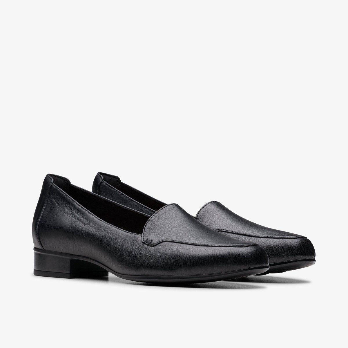 Обувь Clarks Womens Krystine Lily Black Leather Shoes 7 Medium — фото 4