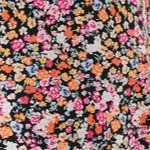 black ditsy floral