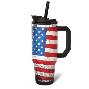 FrostBuddy Thicc Buddy Insulated Tumbler | Available in 40oz & 50oz Sizes | Stainless Steel + Chapstick Holder - 1 of 4