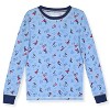 Sleep On It Boys 2-Piece Super Soft Jersey Long Sleeve Snug-Fit Pajama Set - Toddler Pajamas to Boys Pajama Sets - 2 of 4