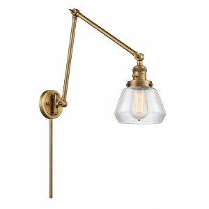 Fulton - 1 Light Double Extension Swing Arm Wall Sconce In Industrial Style-30 Inches Tall and 8 Inches Wide - 1 of 1
