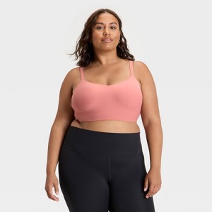 Women's Everyday Soft Light Support Strappy Sports Bra - All In Motion™ - 1 of 3