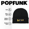 Batman Vintage Logo Knit Beanie for Men and Women, Black - 2 of 4